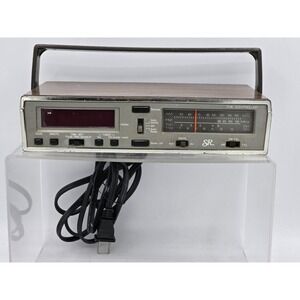 VTG 70s Sears SR The Controller Am/Fm Multi Use Clock Radio 317 23290 250 TESTED